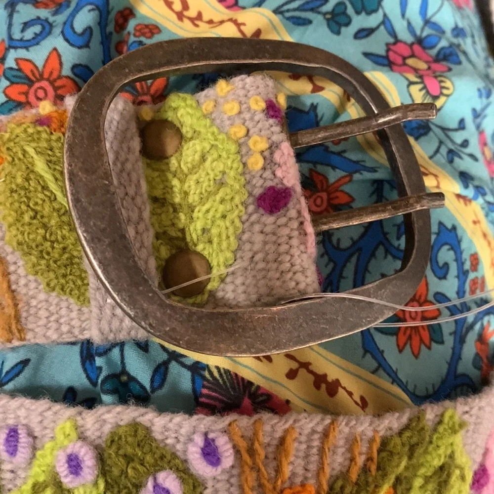 Free people Jenny Krauss dream in color belt size medium  new without tags_5